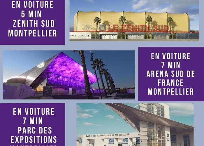T2 Prestance Montpellier Proche Plage Parking